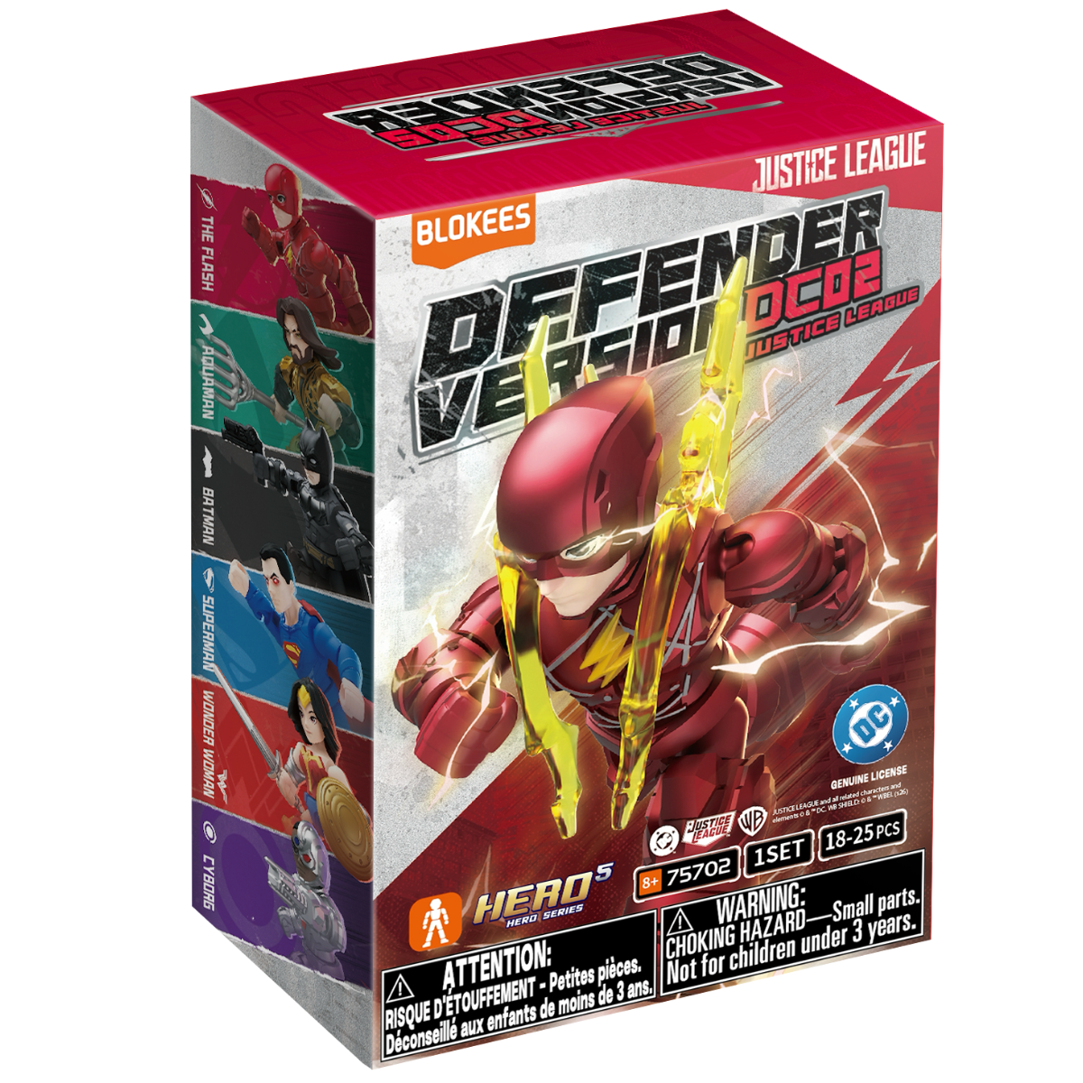 Blokees DC Defender Version 02: Justice League (Single Random Blind Box)