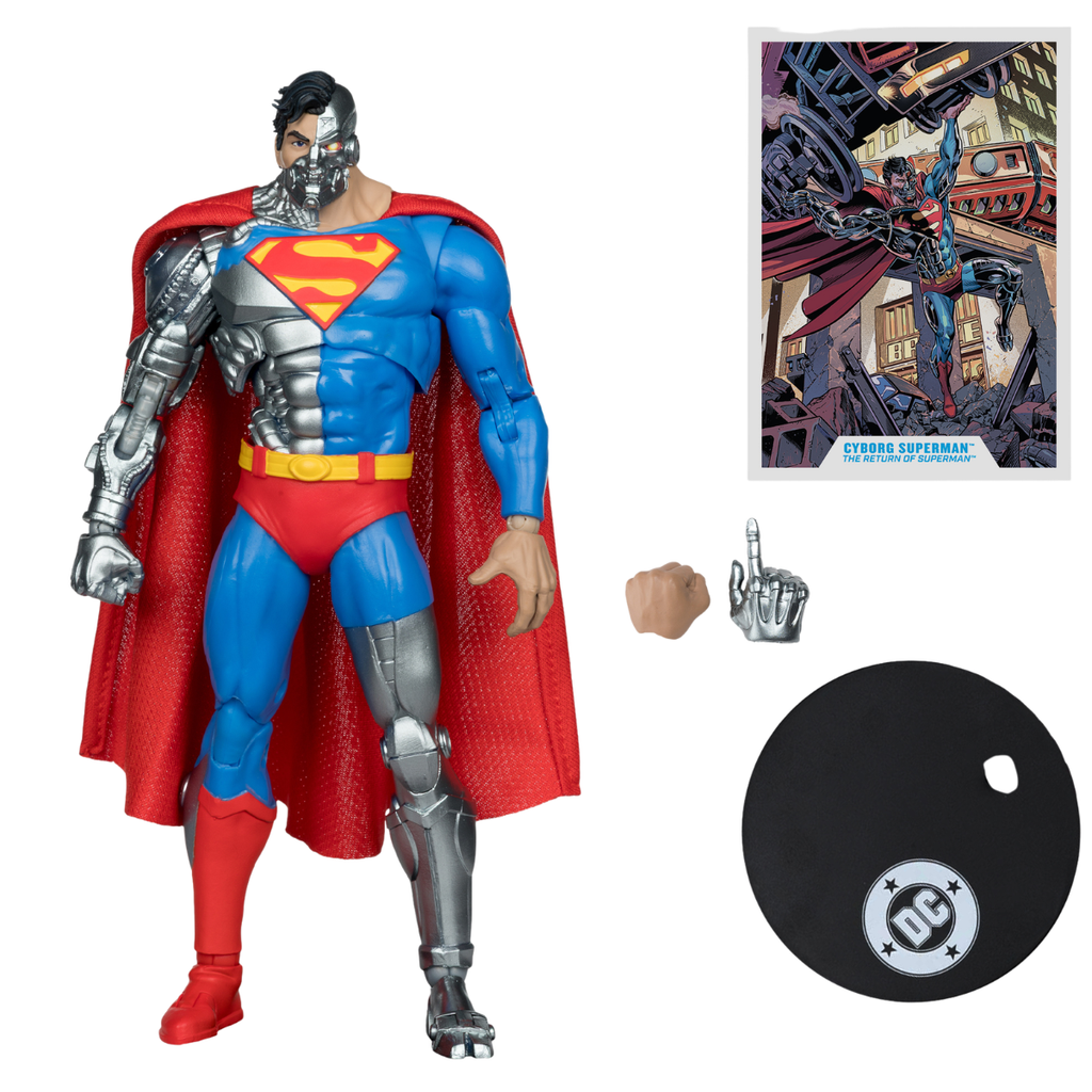 DC Multiverse Vault Collection Wave 2 Cyborg Superman