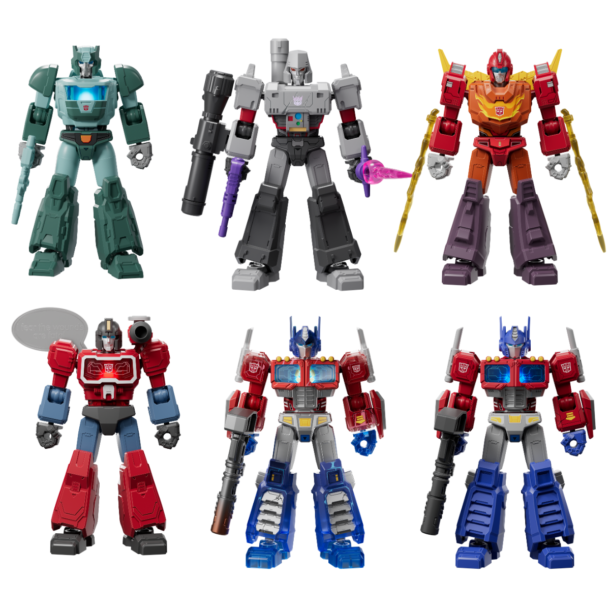 Blokees Transformers Shining Version 05 Showdown (Box of 6 Individually Boxed)