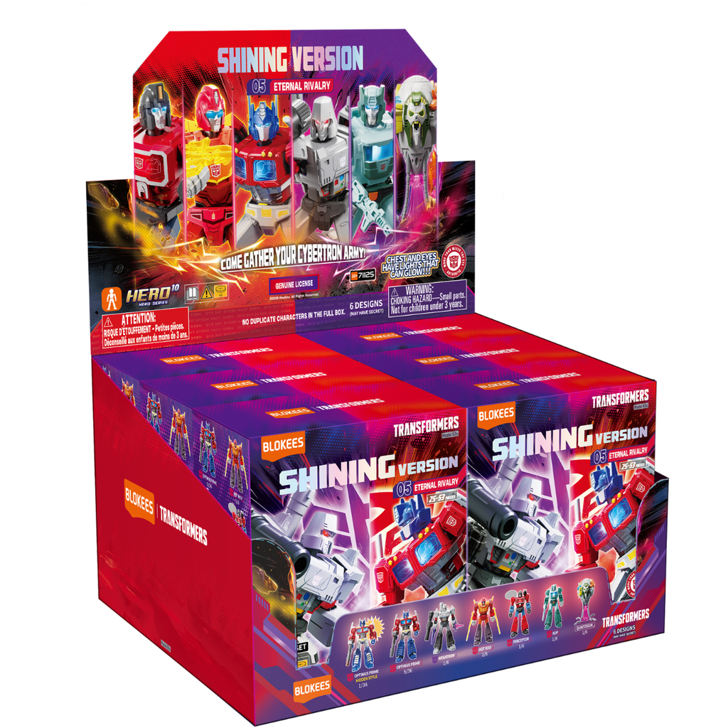 Blokees Transformers Shining Version 05 Showdown (Box of 6 Individually Boxed)