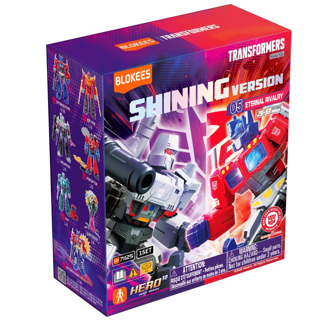 Blokees Transformers Shining Version 05 Showdown (Single Random Blind Box)