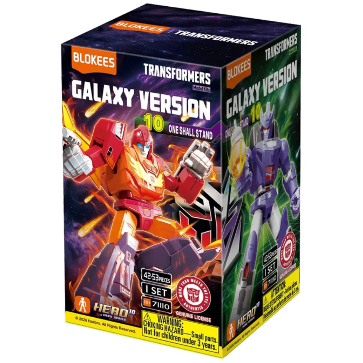 Blokees Transformers Galaxy 10: One Shall Stand (Box Of 9 Individually Boxed)
