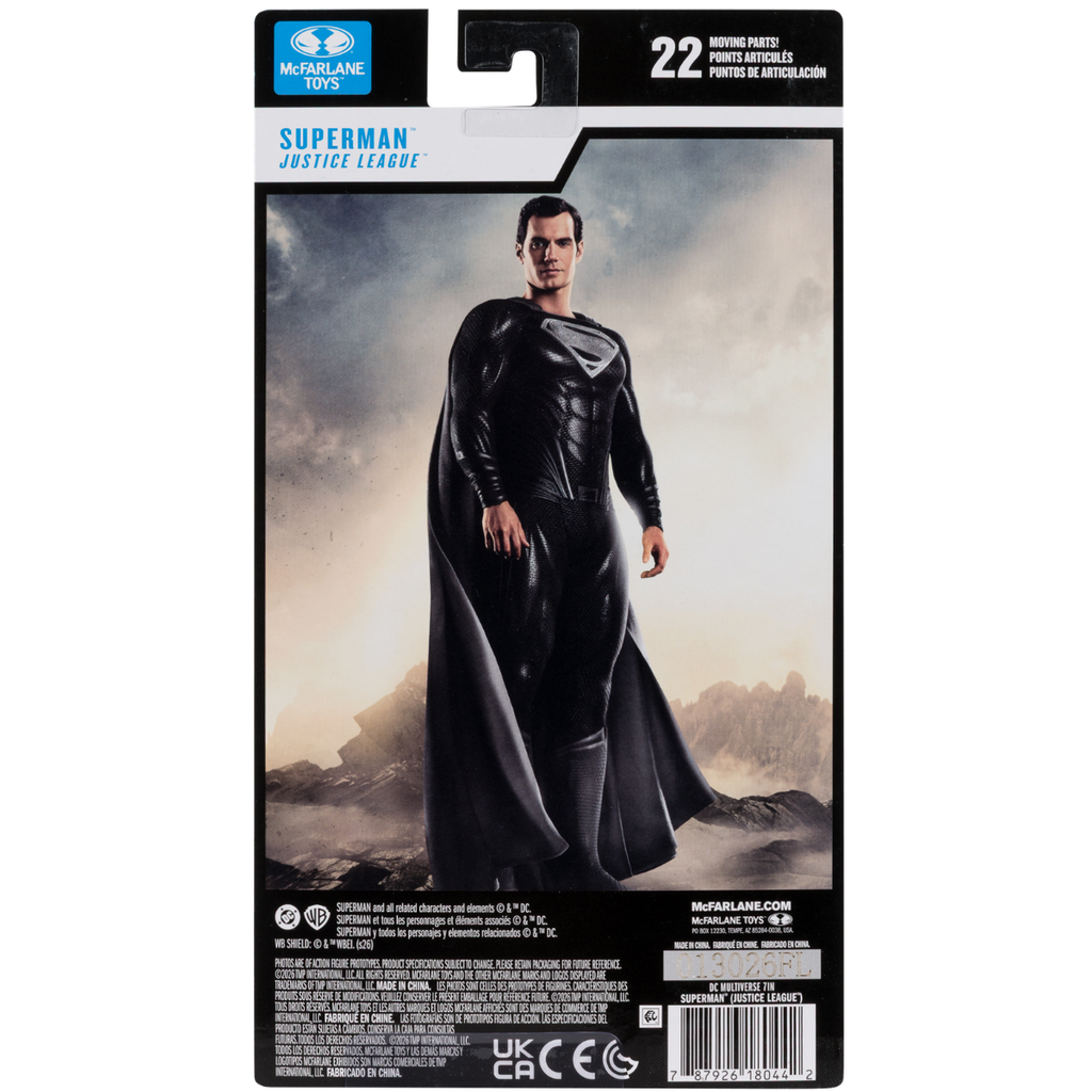 DC Multiverse Justice League Movie Superman (Blister Card)