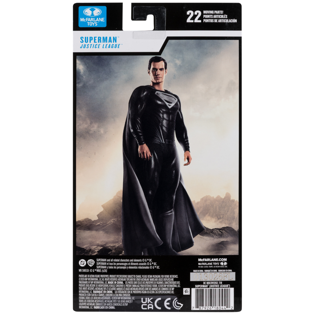 DC Multiverse Justice League Movie Superman (Blister Card)