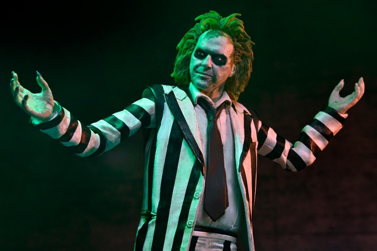 NECA Beetlejuice Beetlejuice Ultimate "Striped Suit" Beetlejuice