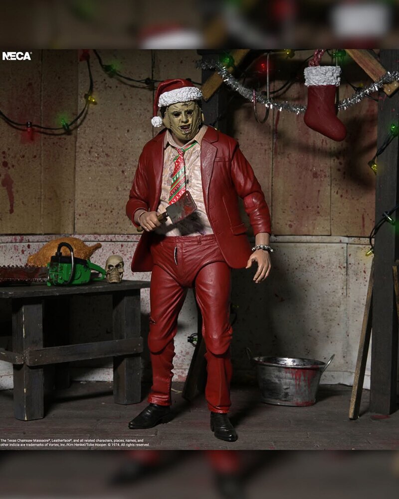 NECA Texas Chainsaw Massacre Ultimate Santa Leatherface