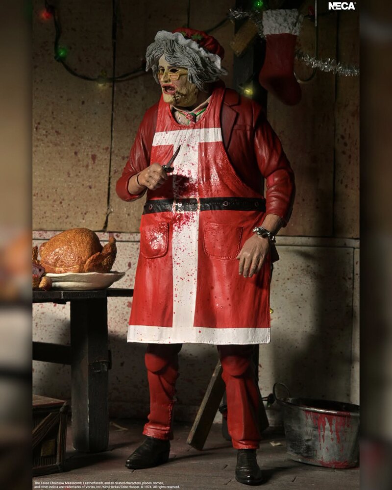 NECA Texas Chainsaw Massacre Ultimate Santa Leatherface