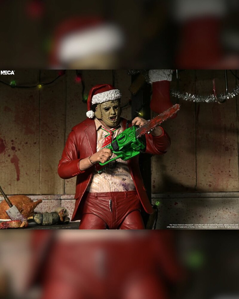 NECA Texas Chainsaw Massacre Ultimate Santa Leatherface