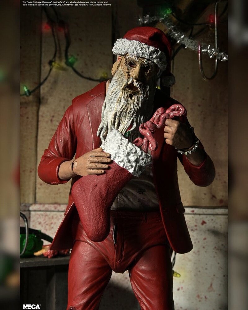 NECA Texas Chainsaw Massacre Ultimate Santa Leatherface