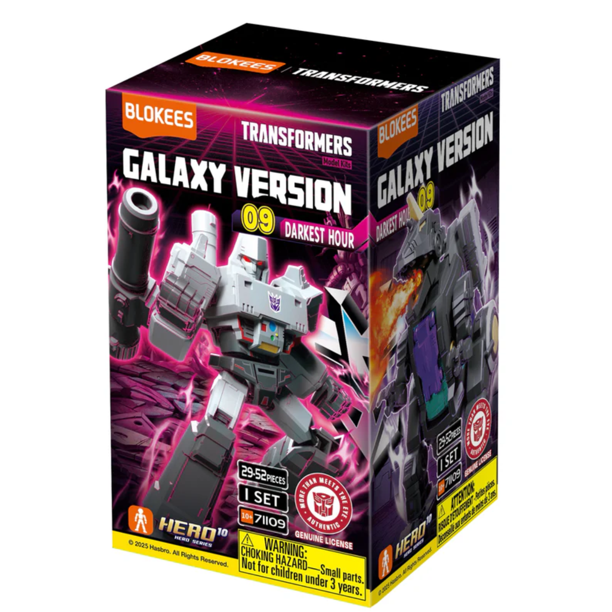 Blokees Transformers Galaxy Version 09: Darkest Hour (Single Random Blind Box)