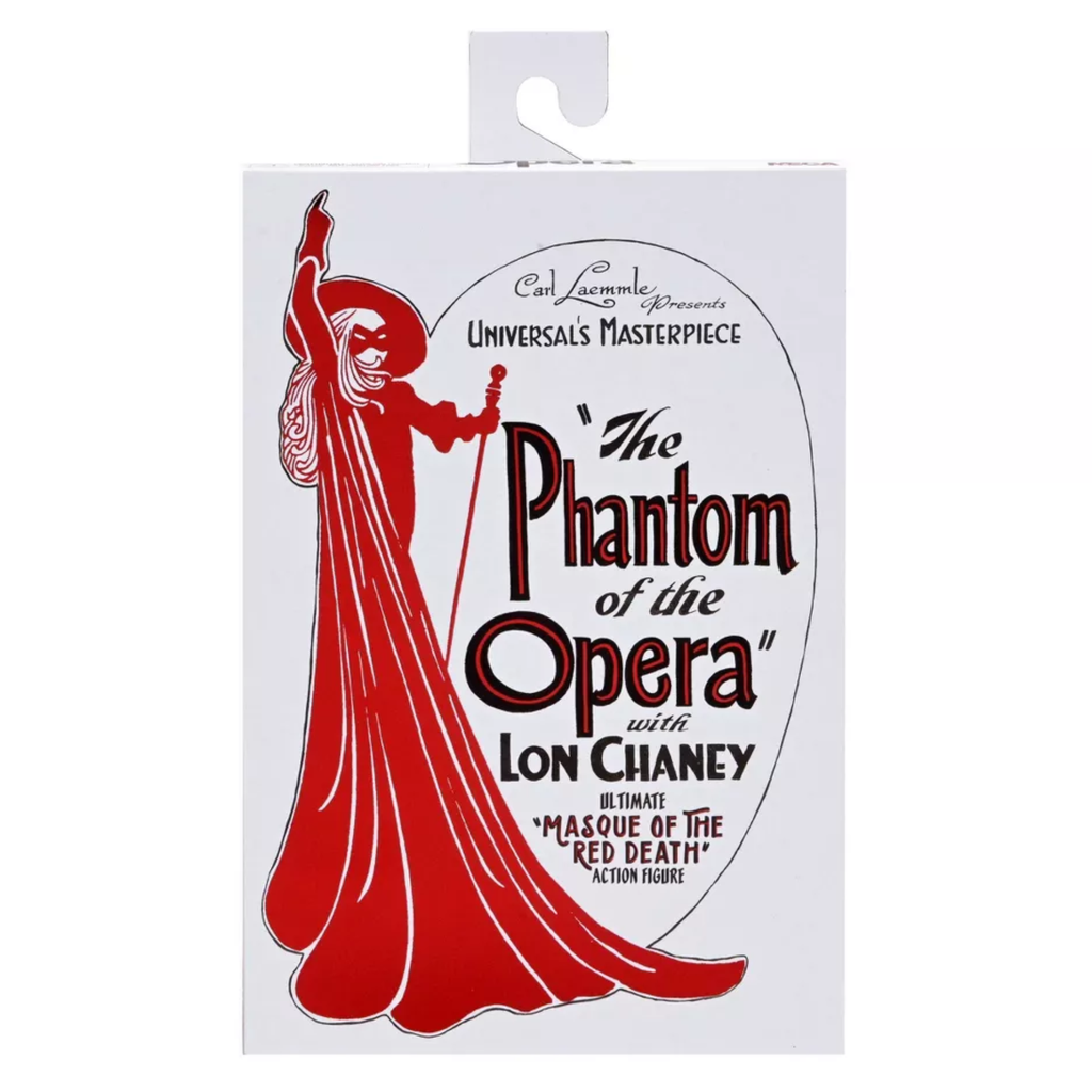 NECA Phantom Of The Opera (1925) Ultimate Phantom Of The Opera "Masque Of The Red Death" (Black & White)