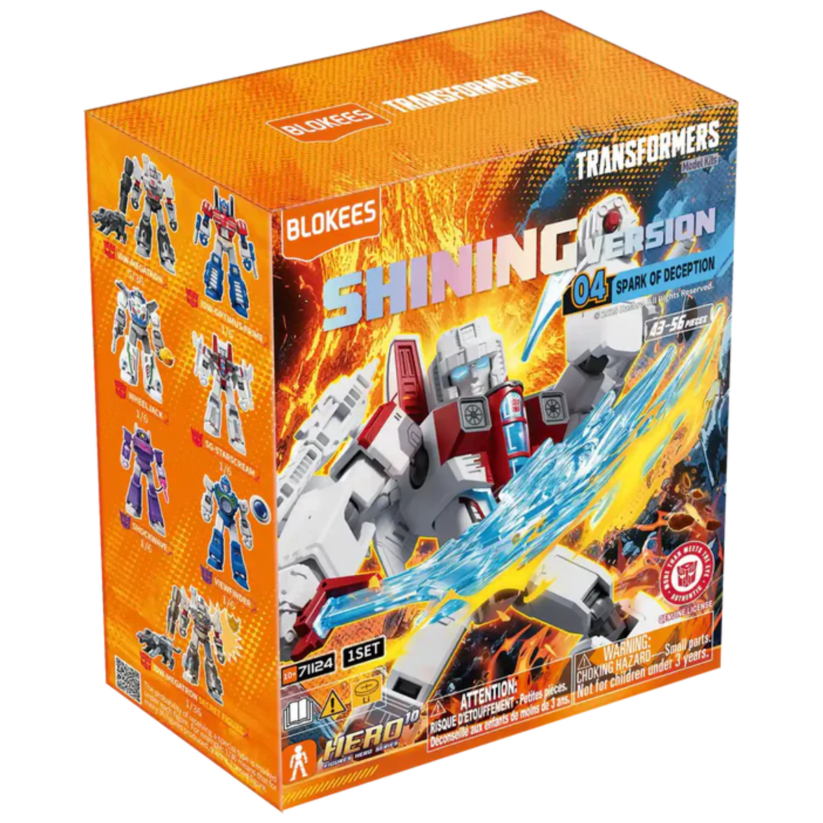 Blokees Transformers Shining Version 04 Spark of Deception (Single Random Blind Box)