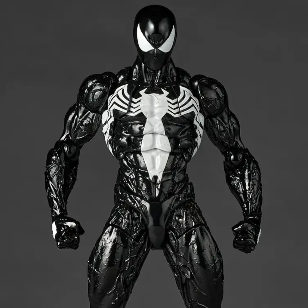 Marvel Comics Amazing Yamaguchi Revoltech NR105 Symbiote Suit Spider-Man (2027 Reissue)