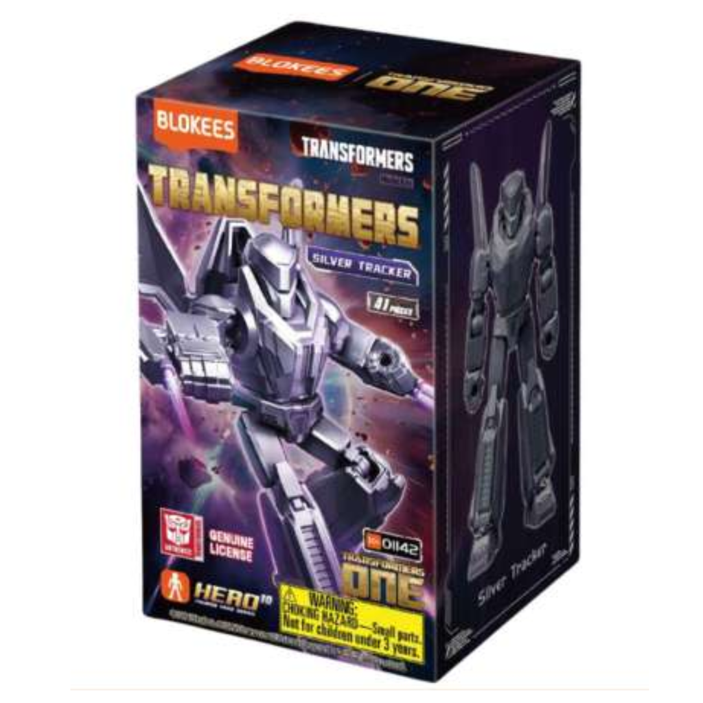 Blokees Transformers One Promotional Silver Tracker