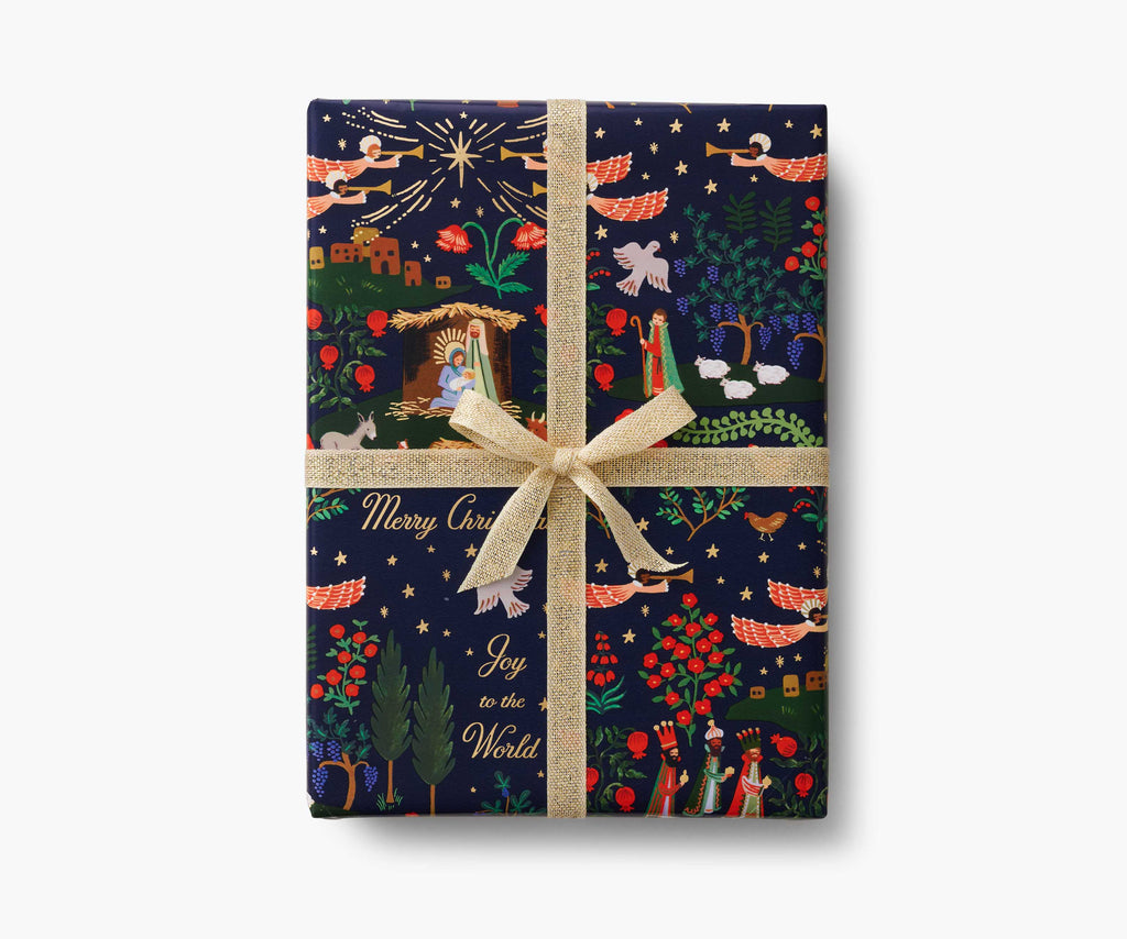Holiday Wrapping Roll - Nativity Scene