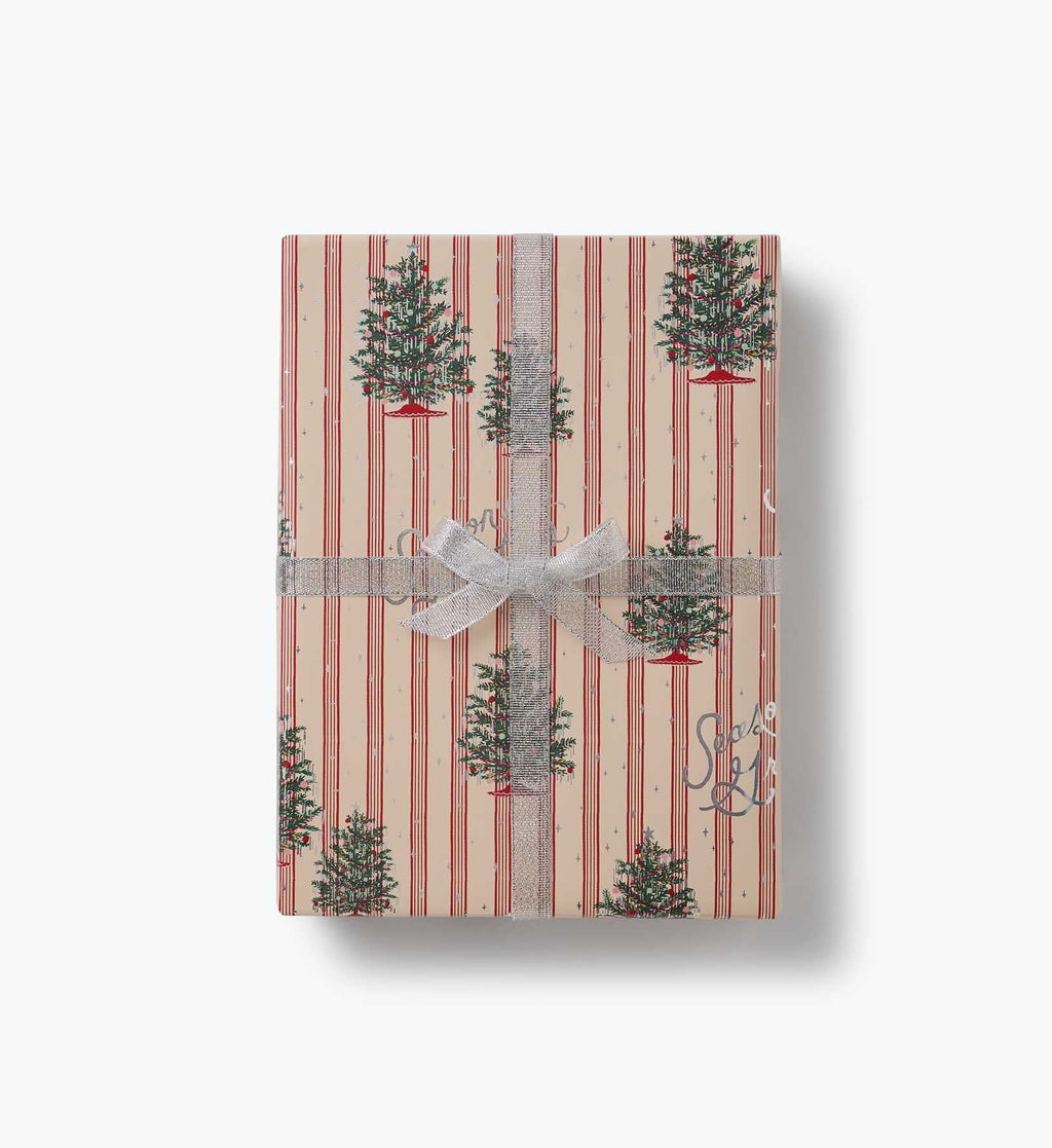Holiday Wrapping Roll - Tinsel Tree