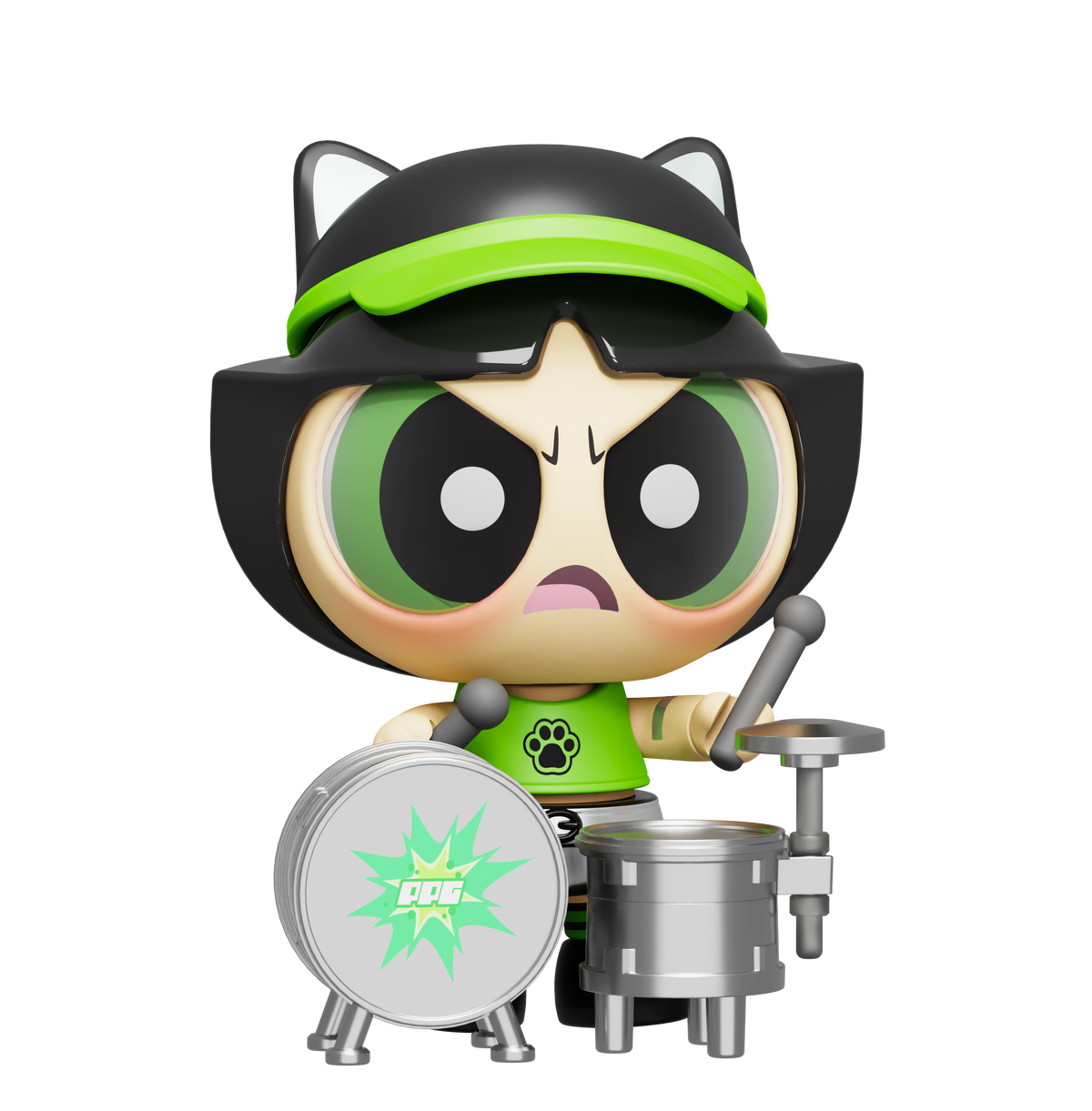 Blokees The Powerpuff Girls MOKOO Series 01: Cute Beats (Box Of 9 Individually Boxed)