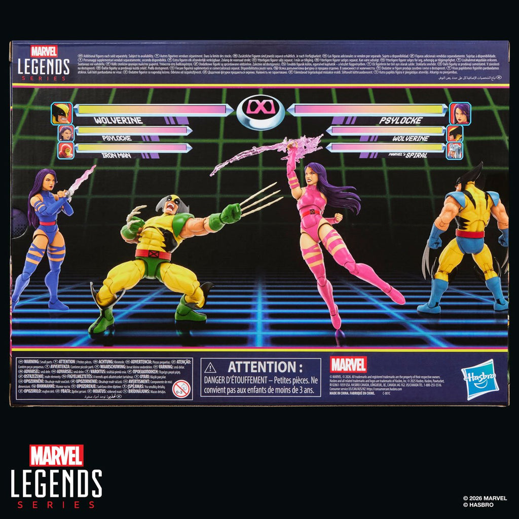 Marvel Legends Series Gamerverse Wolverine & Psylocke 2-pack