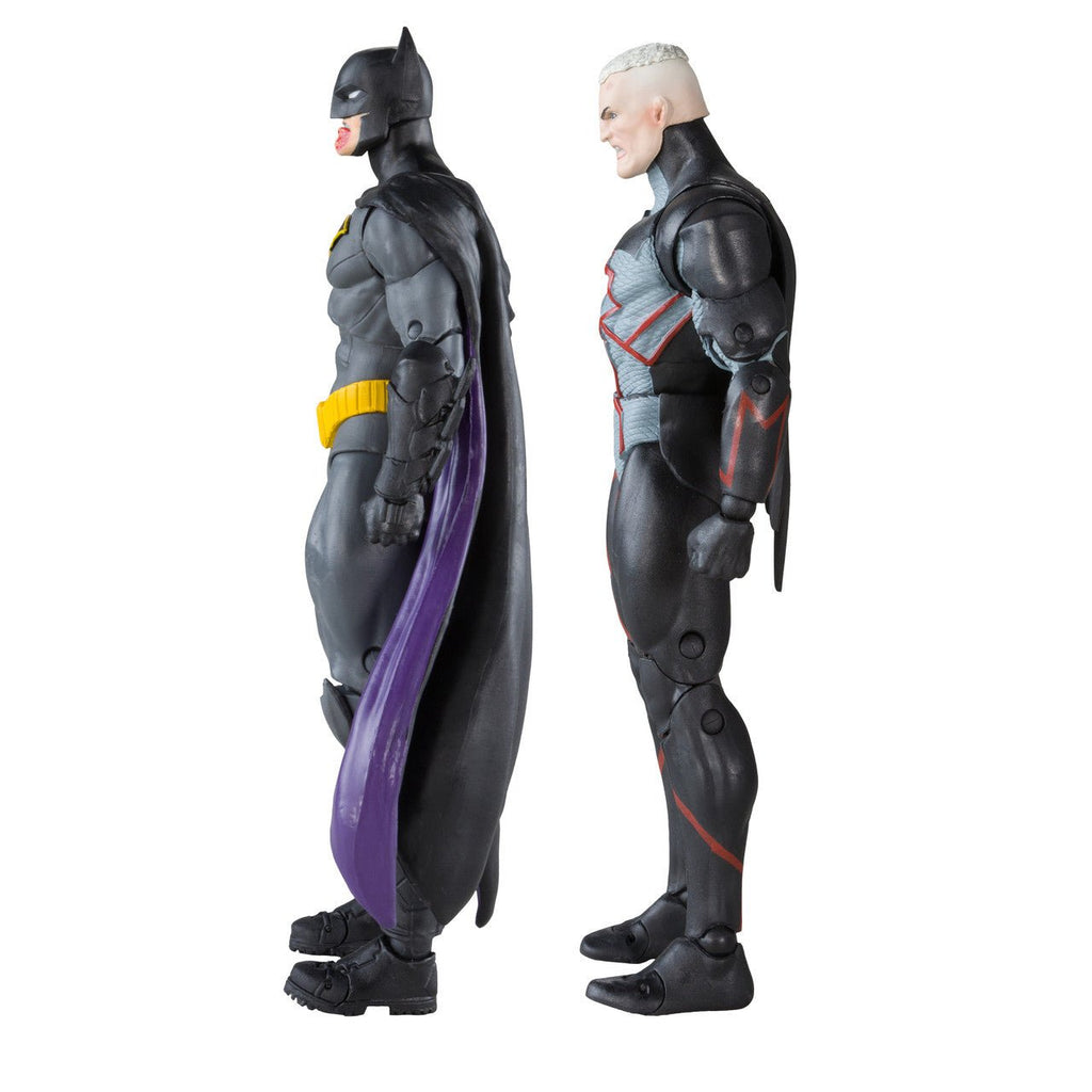 DC Multiverse Exclusive Gold Label Omega (Unmasked) Vs. Batman (Bloody)