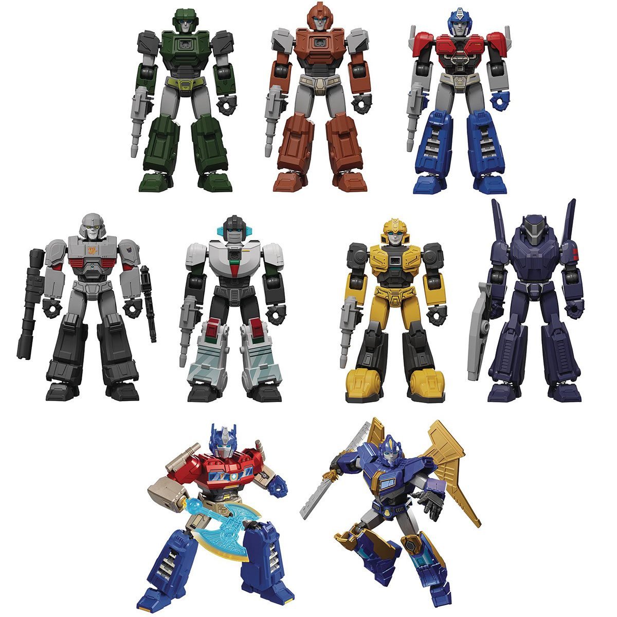 Blokees Transformers Galaxy 05: Transformers ONE Movie Complete Set (Box of 9 Individually Boxed)