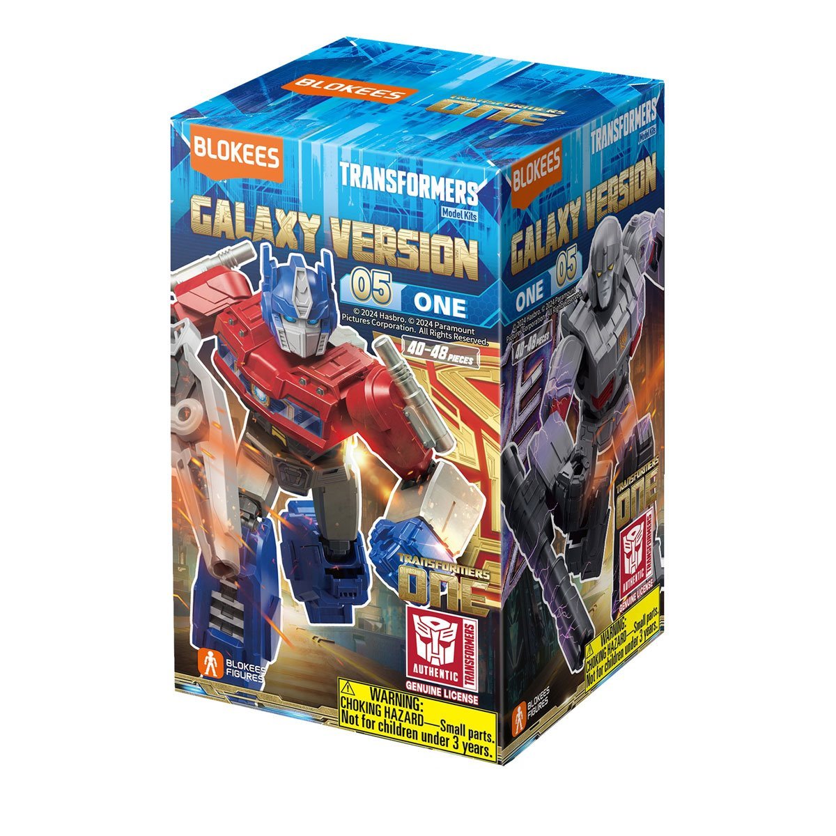 Blokees Transformers Galaxy 05: Transformers ONE Movie Complete Set (Box of 9 Individually Boxed)