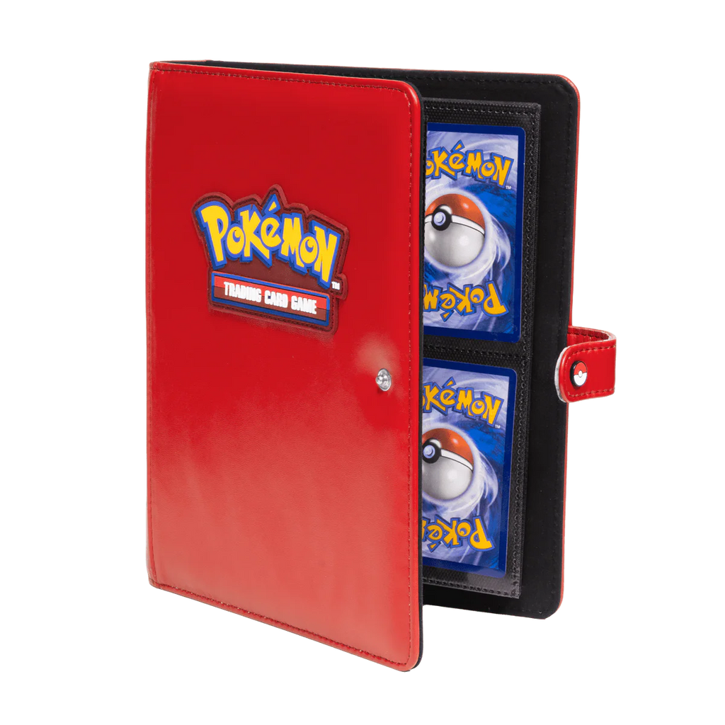 Ultra Pro Pokémon Premium Red 4-Pocket Snap Binder