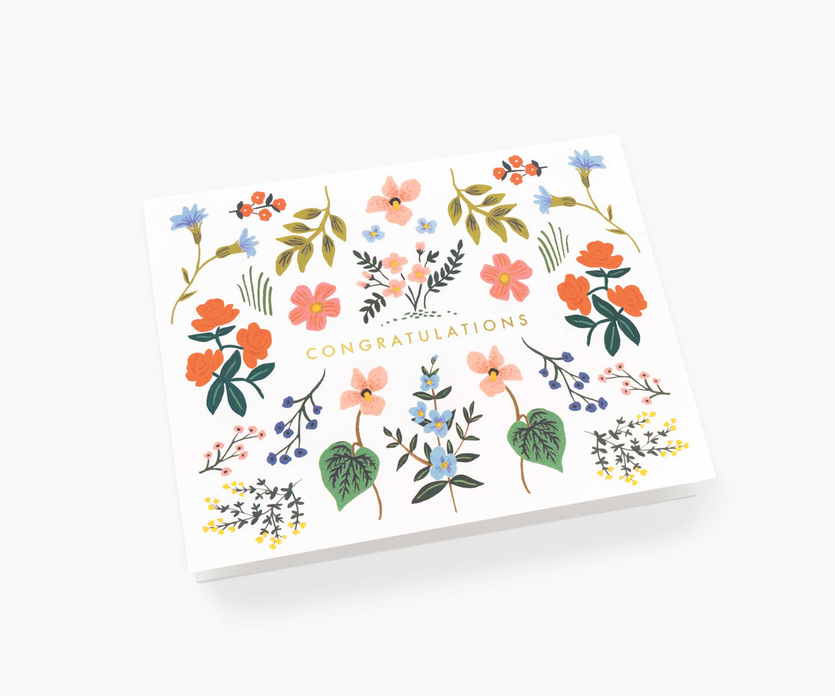 Wildwood Congrats Card - Single Card