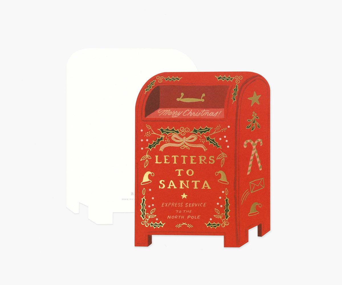 Letters to Santa Holiday Card - Single Card