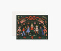 Nutcracker Ballet Holiday Card - Single Card