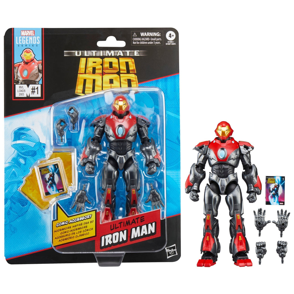 Marvel Legends Series Ultimate Iron Man (2005's Ultimate Iron Man #1 Mini-Comic)