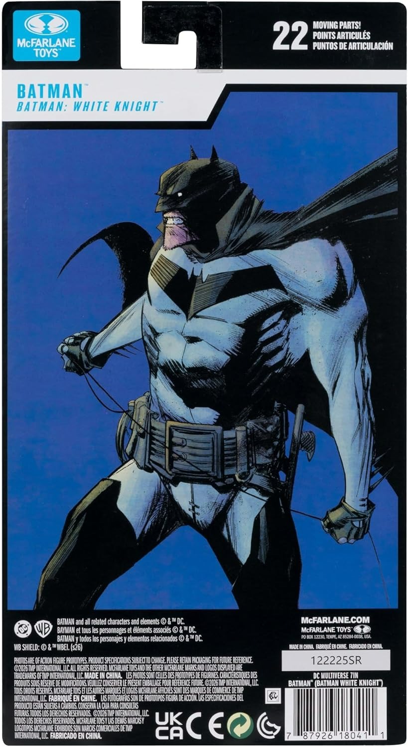 DC Multiverse White Knight Batman (Blister Card)