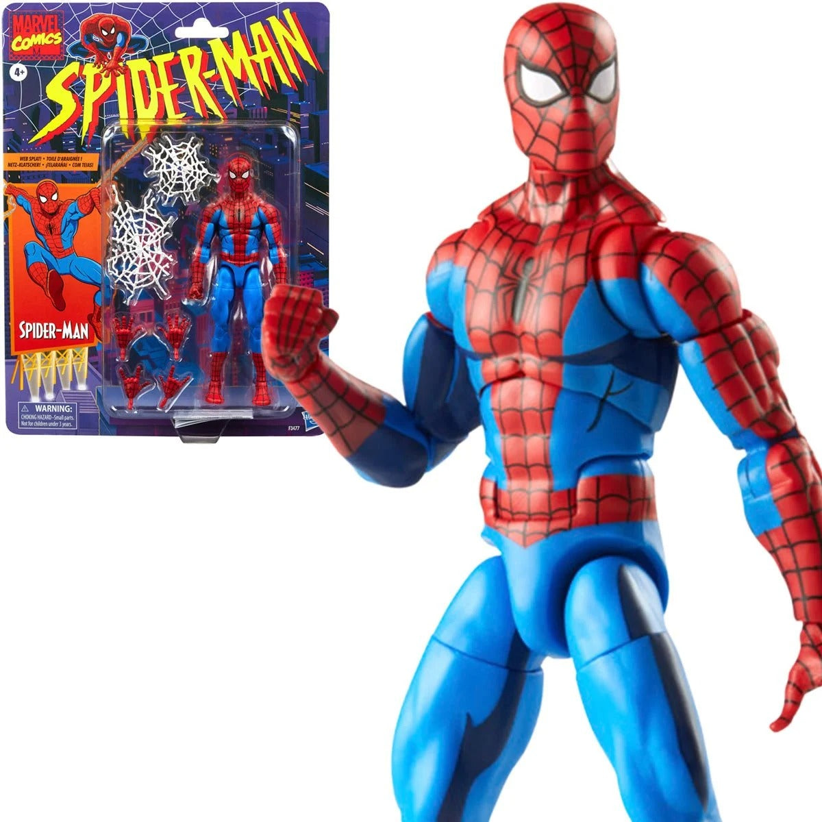 Marvel Legends Series Exclusive Retro Spider-Man (Cell Shaded)