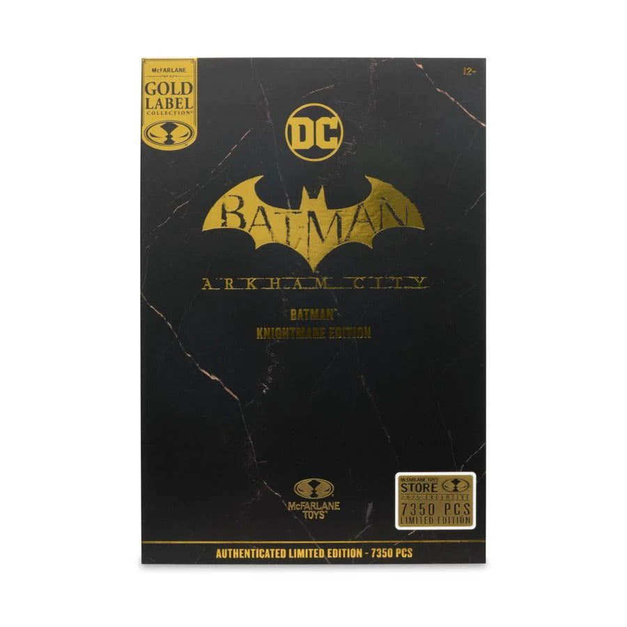 DC Multiverse Exclusive Gold Label Arkham City Batman (Knightmare)