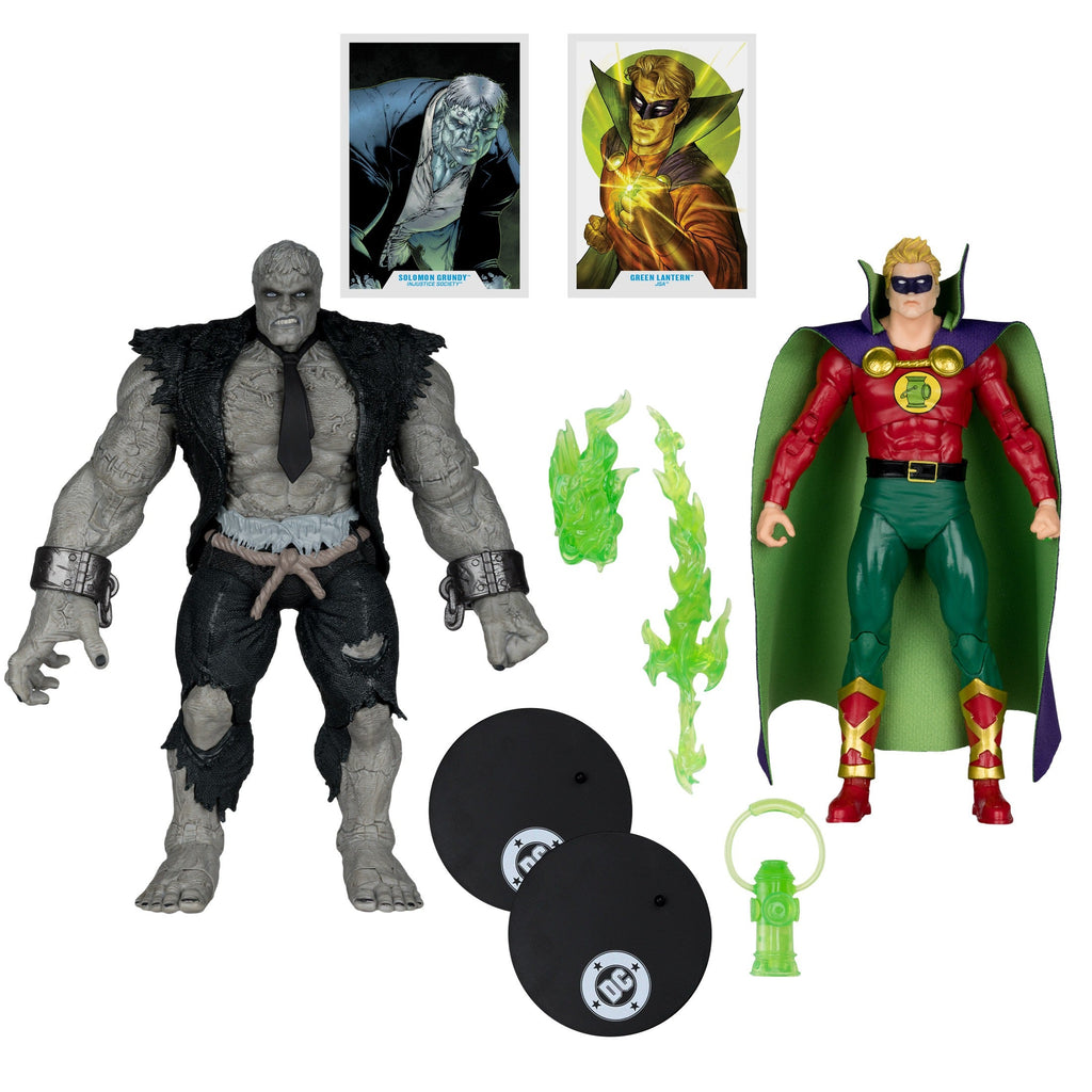 DC Multiverse Solomon Grundy vs. Green Lantern (Justice Society of America)