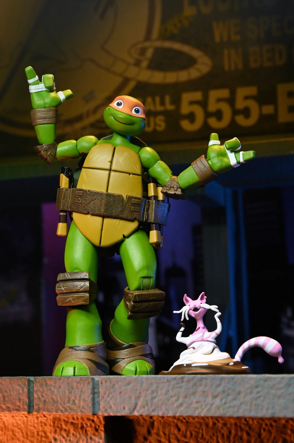 NECA Teenage Mutant Ninja Turtles Ultimate Michelangelo (2012 Cartoon)