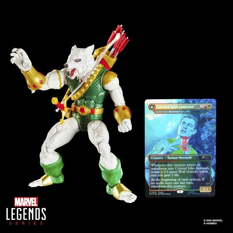 Marvel Legends Series Magic: The Gathering Agent Man-Wolf