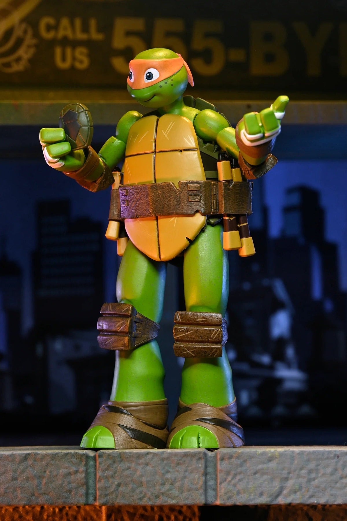 NECA Teenage Mutant Ninja Turtles Ultimate Michelangelo (2012 Cartoon)