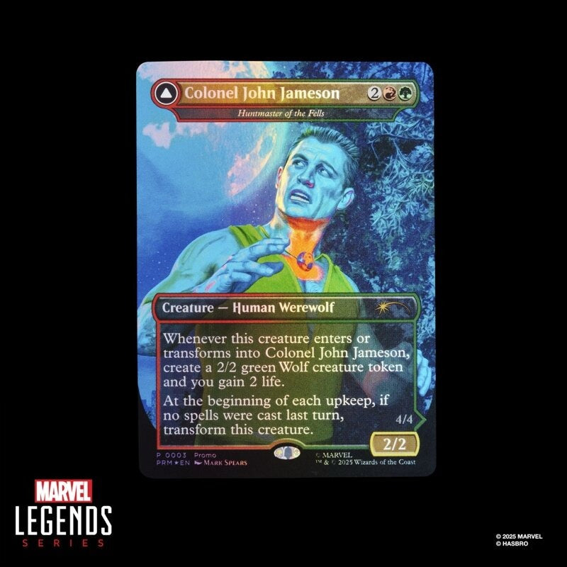 Marvel Legends Series Magic: The Gathering Agent Man-Wolf