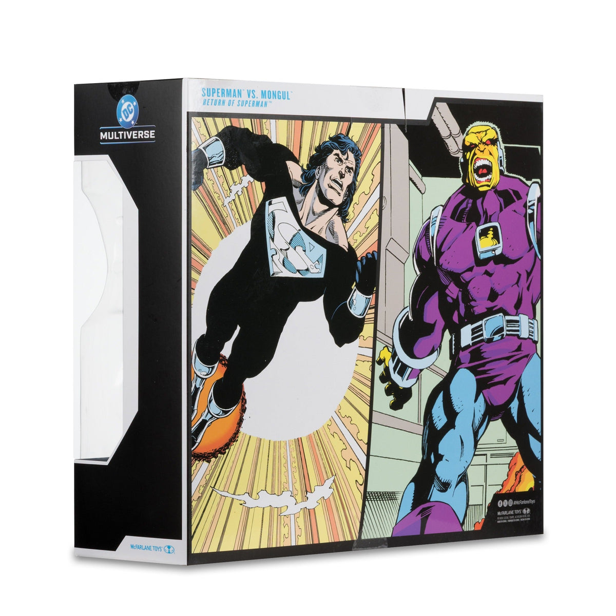 DC Multiverse Krytonian Suit Superman Vs Megafig Mongul