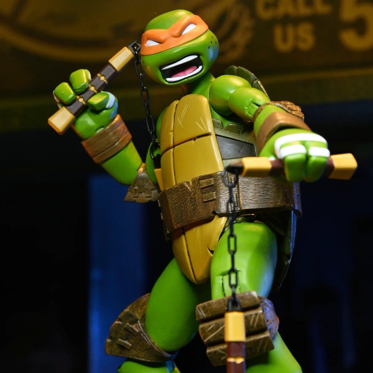 NECA Teenage Mutant Ninja Turtles Ultimate Michelangelo (2012 Cartoon)