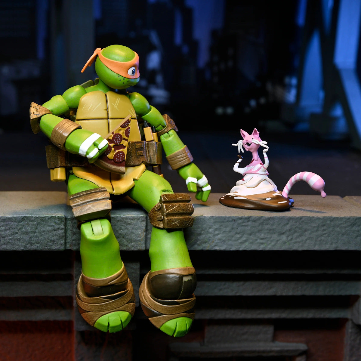 NECA Teenage Mutant Ninja Turtles Ultimate Michelangelo (2012 Cartoon)