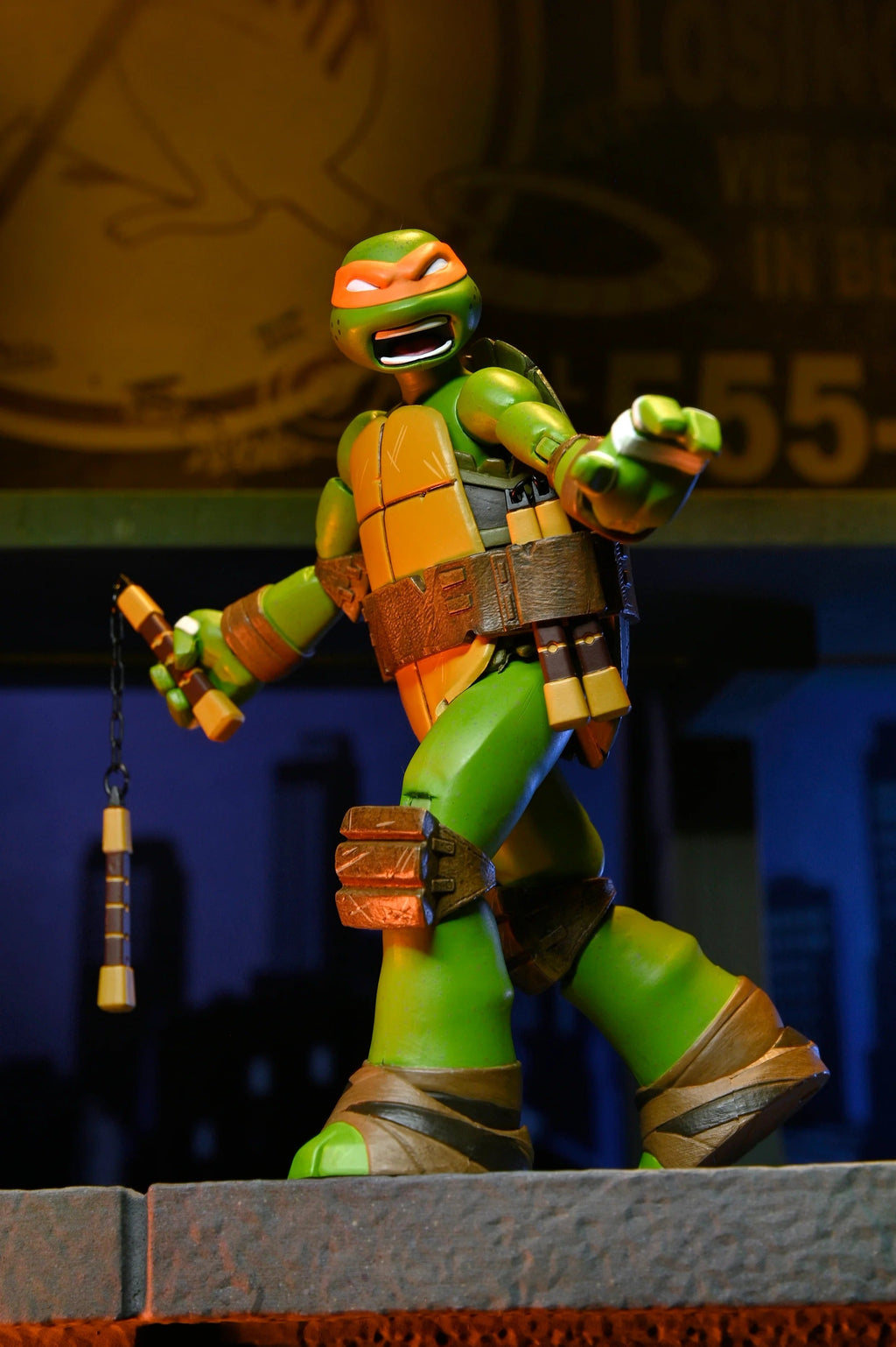 NECA Teenage Mutant Ninja Turtles Ultimate Michelangelo (2012 Cartoon)