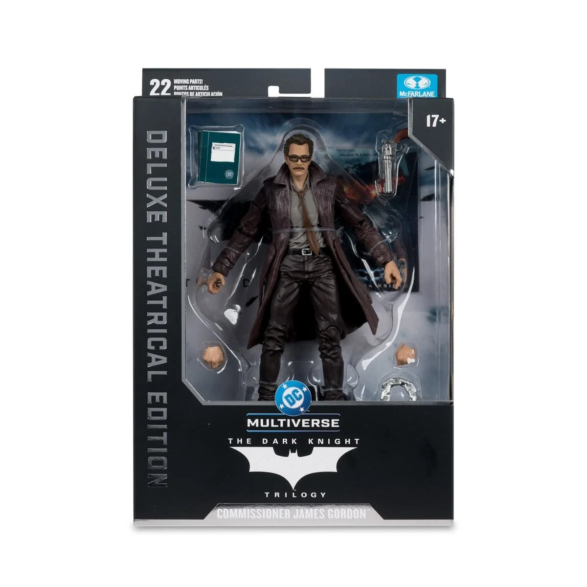DC Multiverse Theatrical Deluxe Commissioner Jim Gordon (The Dark Knight)