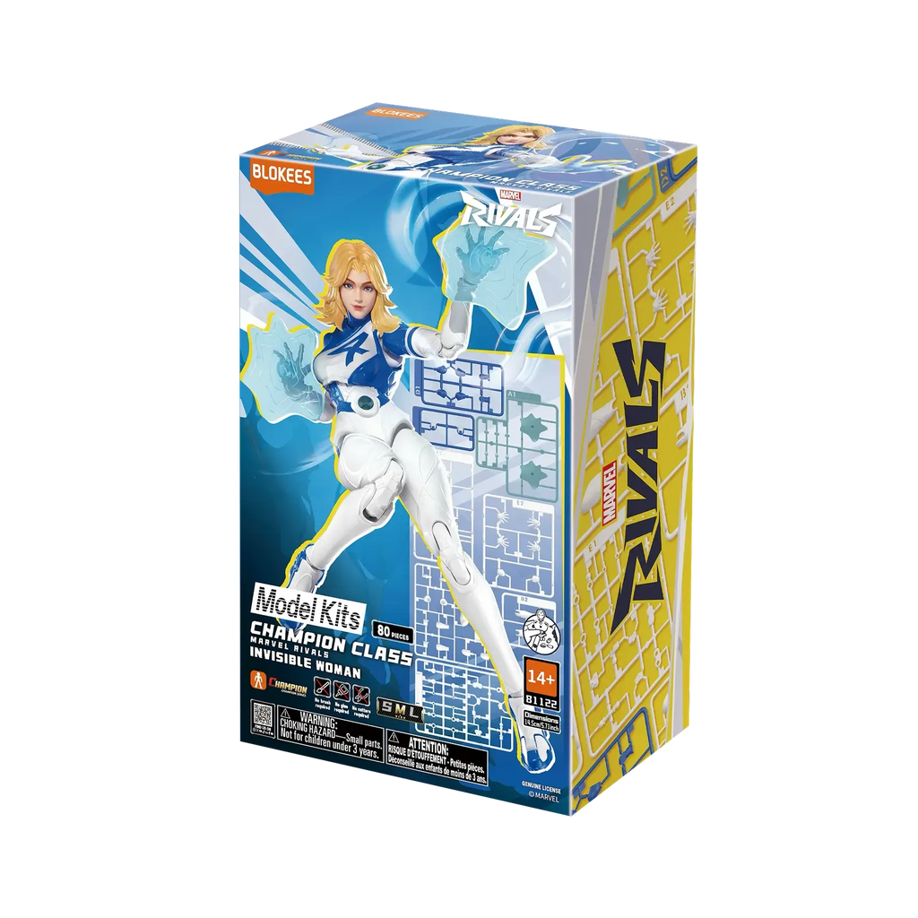 Blokees Marvel Rivals Champion Class 11 Invisible Woman