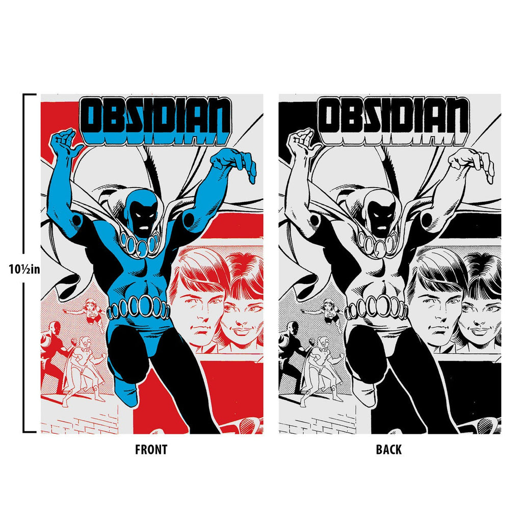 DC Multiverse Gold Label Obsidian w/Lithograph (Infinity Inc #16)