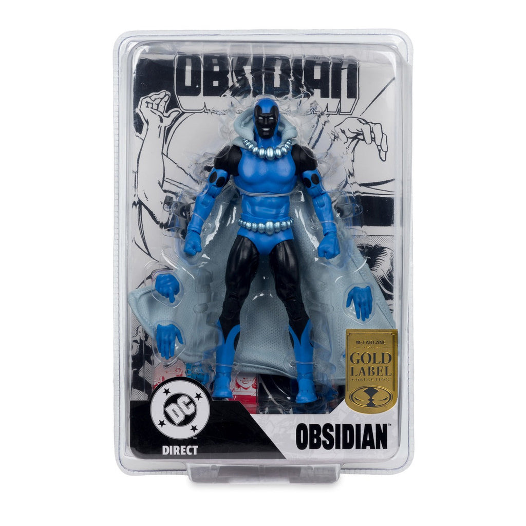 DC Multiverse Gold Label Obsidian w/Lithograph (Infinity Inc #16)