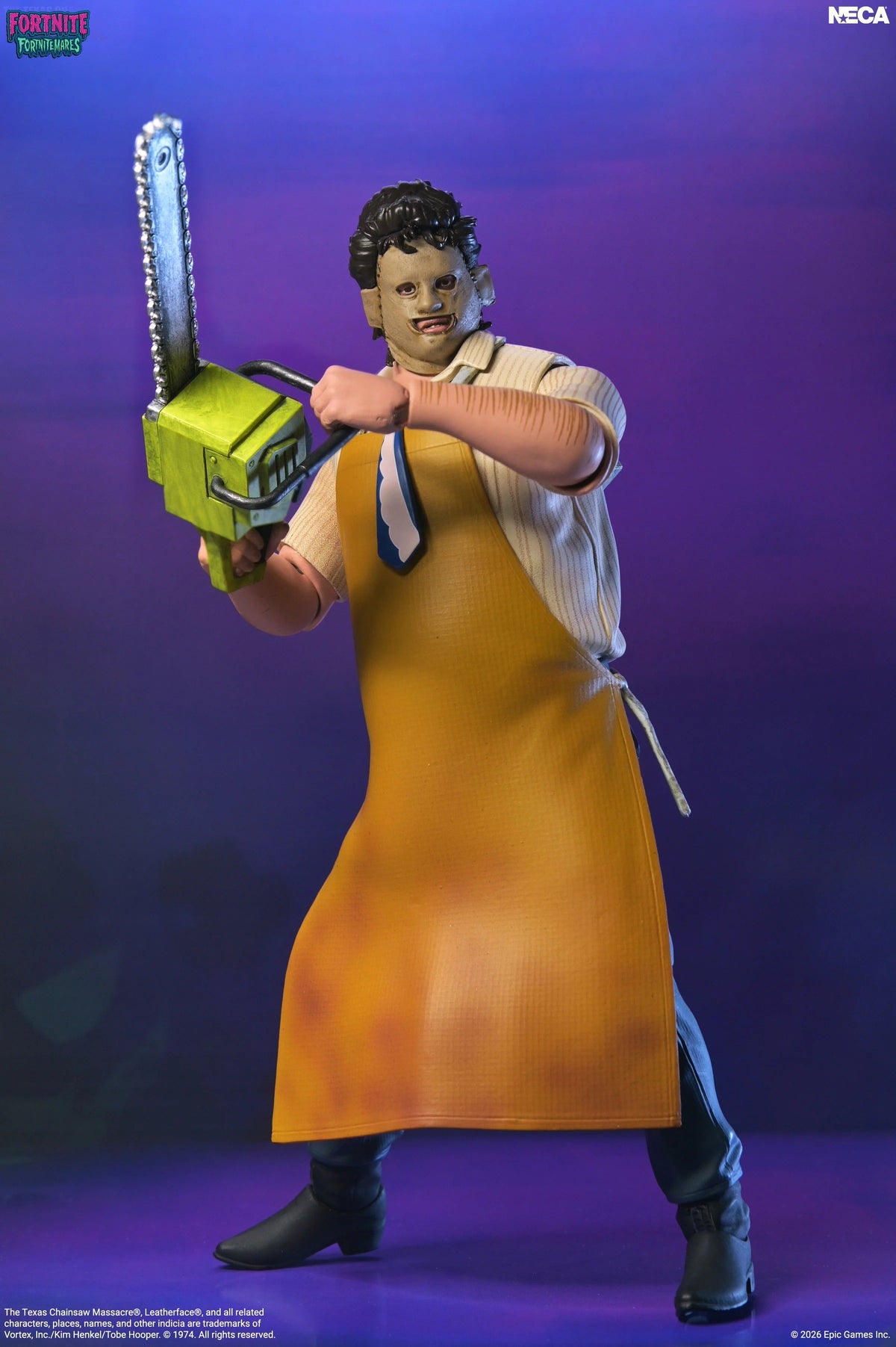 NECA Fortnite x Texas Chainsaw Massacre Leatherface)