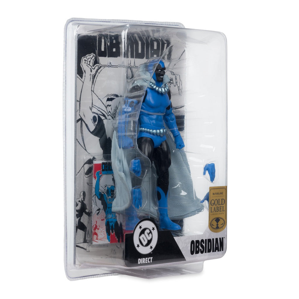 DC Multiverse Gold Label Mr. Bones & Obsidian w/Lithograph (Infinity Inc #16) SET OF 2