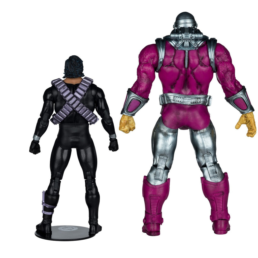 DC Multiverse Krytonian Suit Superman Vs Megafig Mongul