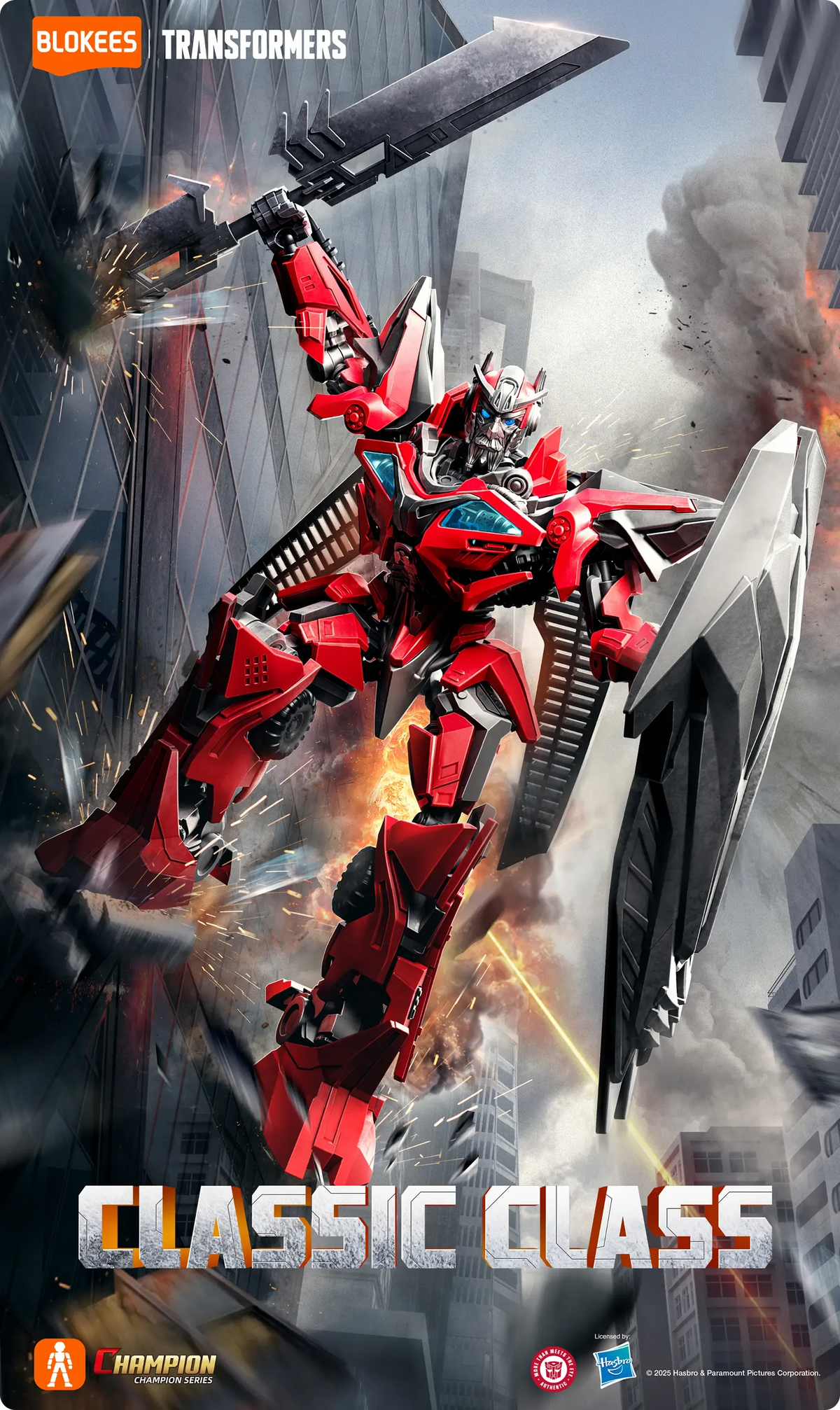 Blokees Transformers Classic Class 24 Sentinel Prime